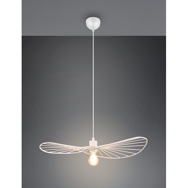 Fehér függőlámpa ø 60 cm Chapeau – Reality-image-3
