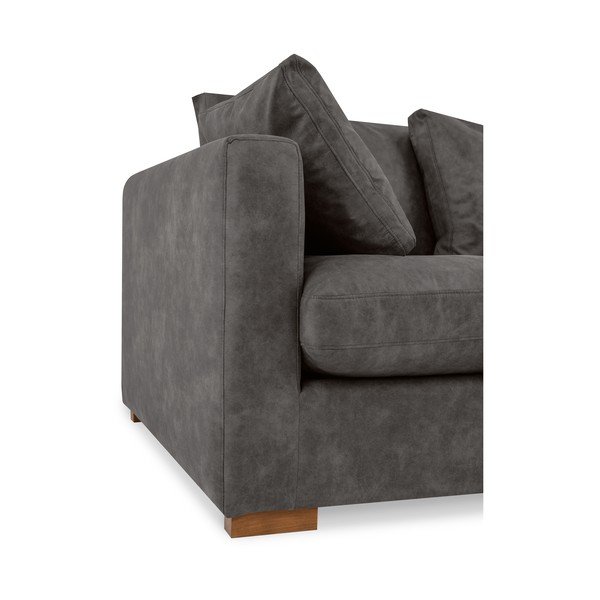 Antracitszürke kanapé 175 cm Comfy – Scandic-image-4
