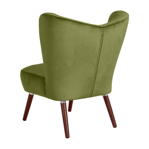 Sari Velvet zöld fotel - Max Winzer-image-4