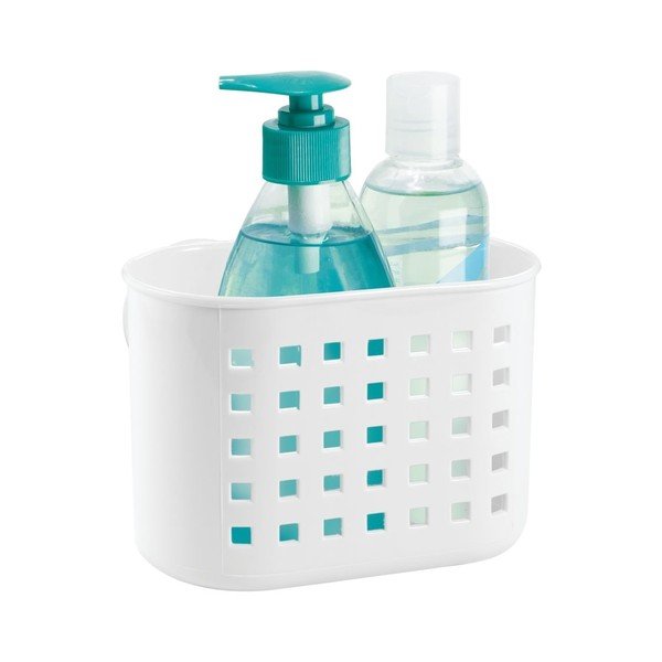 Mini Shower fehér öntapadós kosár - iDesign-image-2
