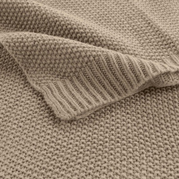 Kötött takaró 125x150 cm Tricotine – douceur d'intérieur-image-2