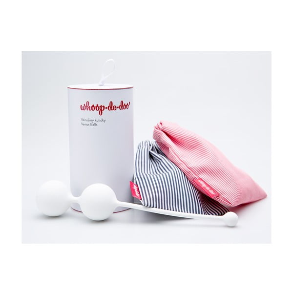 Stílusos fehér gésagolyók, 65 g - Whoop.de.doo-image-4
