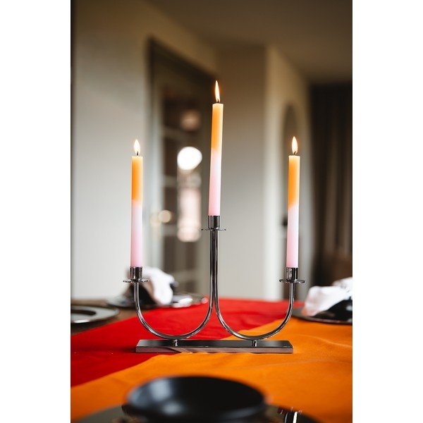 Fém gyertyatartó Elana – Zilverstad-image-1