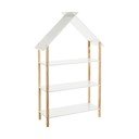 Fehér gyerek könyvespolc 79x131 cm – Casa Selección