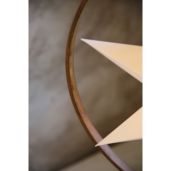 Fehér-barna fénydekoráció ø 50 cm Speranza – Markslöjd-image-2