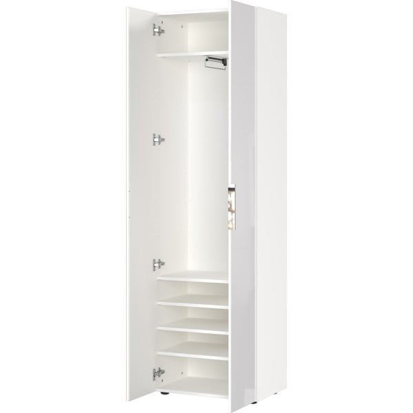 Fehér ruhásszekrény 59x197 cm Genova – Germania-image-3