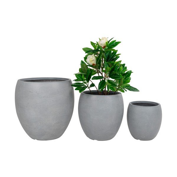 Virágcserép készlet 3 db-os ø 54 cm Marton – House Nordic-image-4