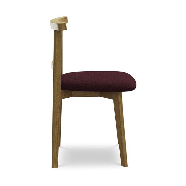 Borvörös tömörfa étkezőszék Ohelo – Makamii-image-2