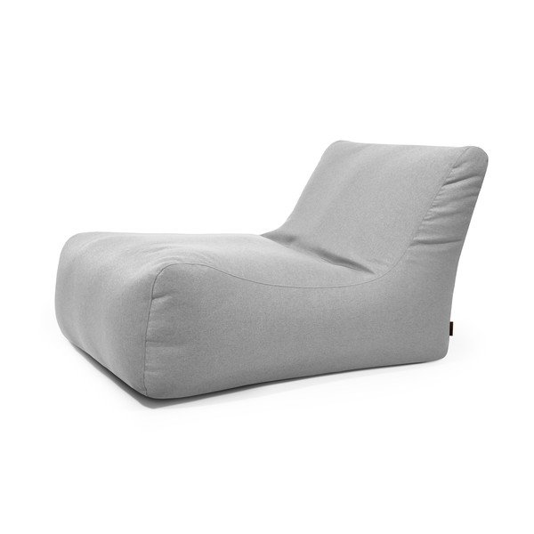 Világosszürke babzsákfotel Lounge 100 – SLOWDOWN