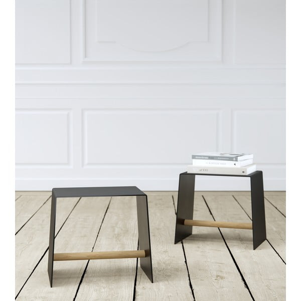 Fekete fém ülőke Bull – LIND DNA-image-1