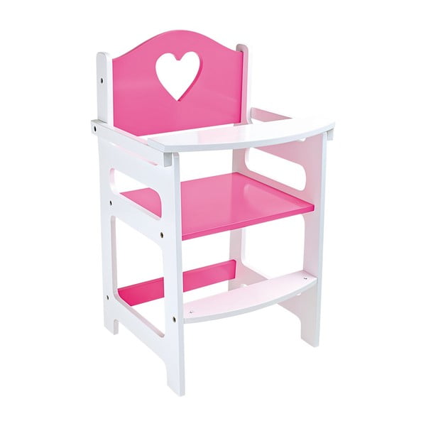 Rózsaszín ülőke játékbabáknak - Legler