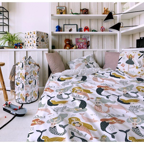 Pamut-szatén gyerek ágyneműhuzat 200x140 cm Magic Creatures - Butter Kings-image-1