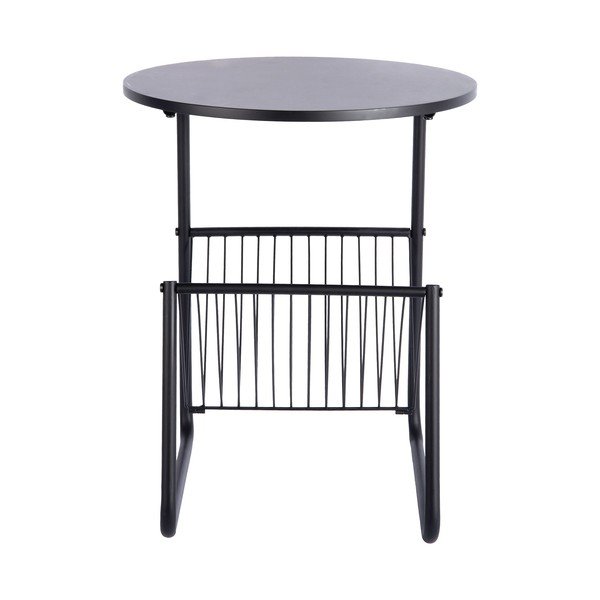 Fém kerek tárolóasztal ø 40 cm Riqueza Revista – Leitmotiv-image-4