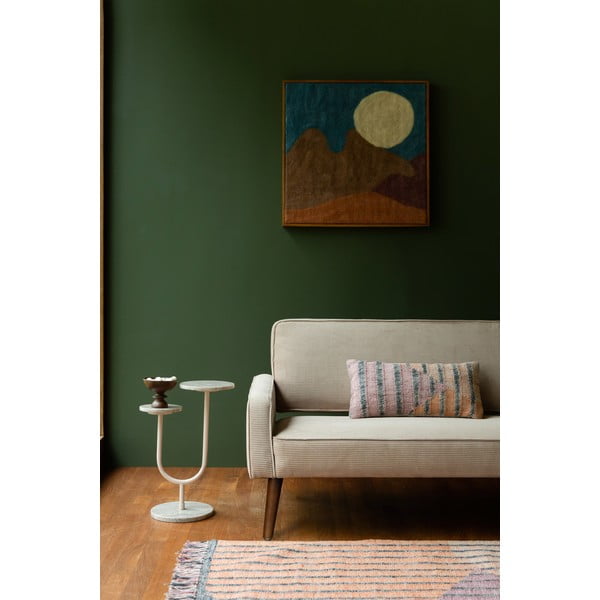 Rózsaszín-barackszínű pamut szőnyeg 160x230 cm Hampton – Dutchbone-image-1