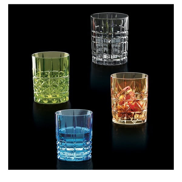 Highland Amber narancssárga kristályüveg whiskeys pohár, 345 ml - Nachtmann-image-2