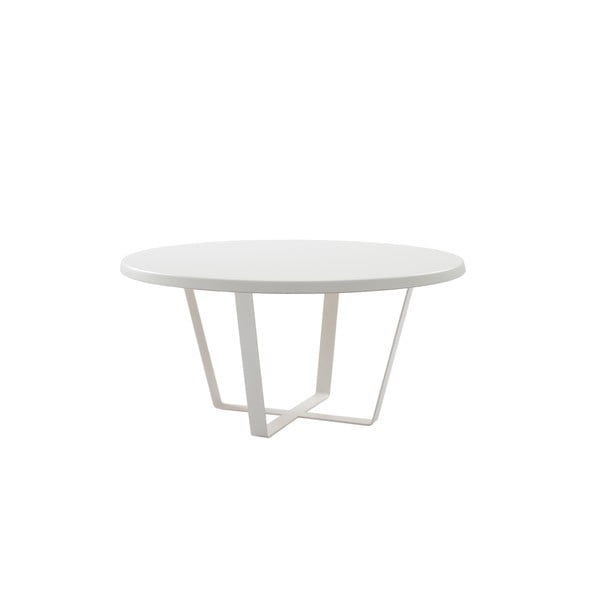 Mapple fehér dohányzóasztal, ⌀ 80 cm - Custom Form