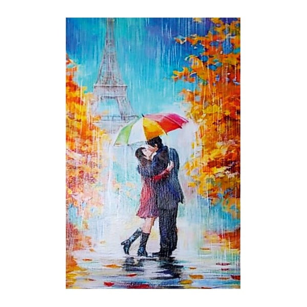 Rainy Paris vászonkép, 70 x 45 cm