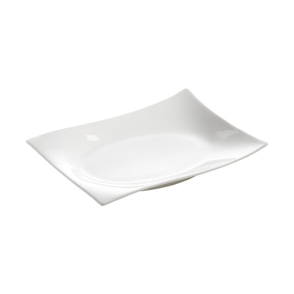 Motion fehér porcelán tányér, 20,5 x 15 cm - Maxwell & Williams