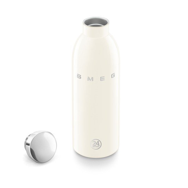 Krémszínű rozsdamentes acél termopalack 500 ml 24BOTTLES – SMEG-image-2