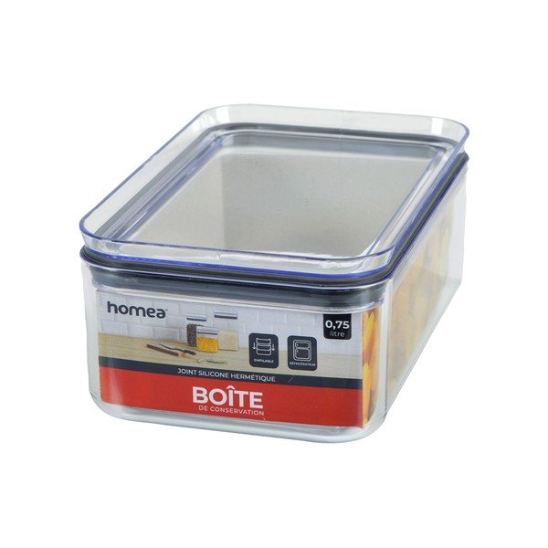 Műanyag élelmiszertartó doboz – Homéa-image-1