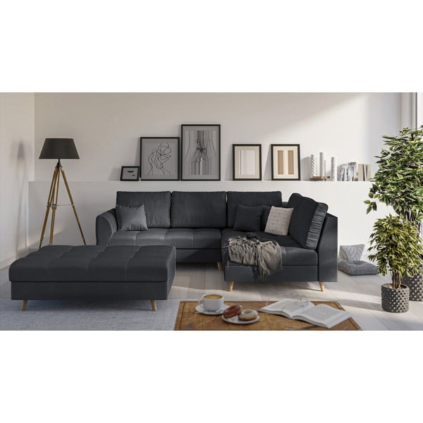 Sötétszürke lábtartó Ariella – Ropez-image-1