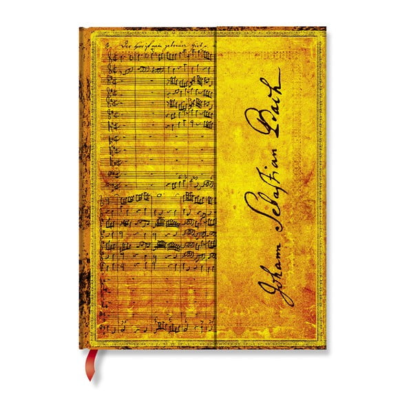 Bach keményfedeles vonalas jegyzetfüzet, 18 x 23 cm - Paperblanks