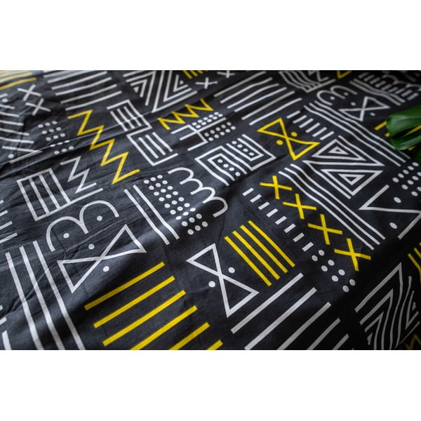 Szürke egyszemélyes pamut ágyneműhuzat 140x200 cm LP Dita Runy – Cotton House-image-4