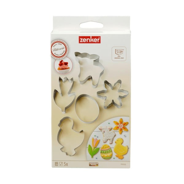 Spring 5 db-os húsvéti kiszúró készlet - Zenker-image-1