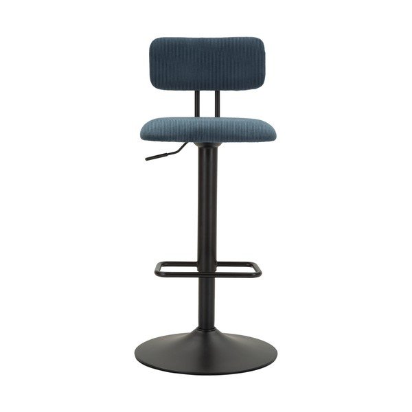 Petróleumkék-fekete állítható magasságú bárszék (ülésmagasság 61 cm) Tina – Mauro Ferretti-image-2