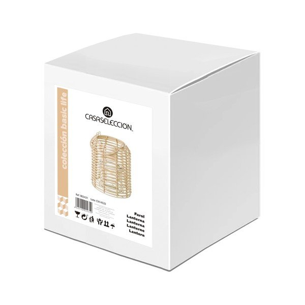 Rattan lámpás Natural Way – Casa Selección-image-4