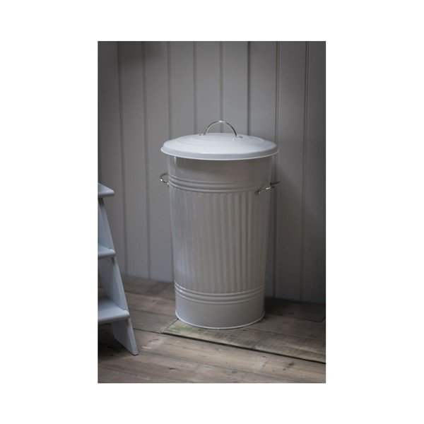 Bin in Kitchen fehér szemeteskuka, 46 l - Garden Trading-image-1