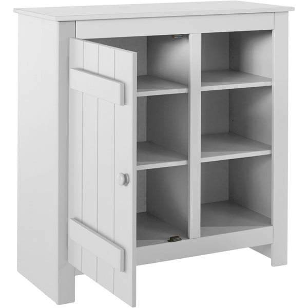 Fehér borovi fenyő szekrény 90x90 cm Bertram – Støraa-image-3