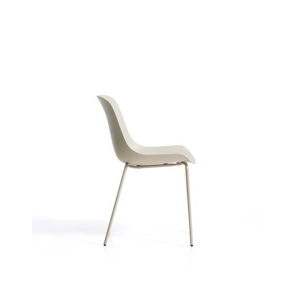 Bézs műanyag kerti szék Altea – Kave Home-image-3