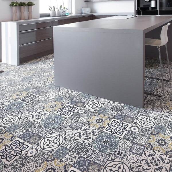 Floor Sticker Romana padlómatrica, 40 x 40 cm - Ambiance-image-2