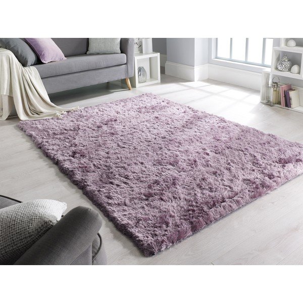 Shadow lila futószőnyeg, 75 x 150 cm - Flair Rugs-image-1