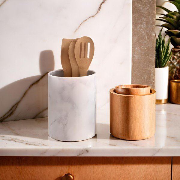 Rozsdamentes acél konyhai eszköztartó állvány Easton – Premier Housewares-image-2