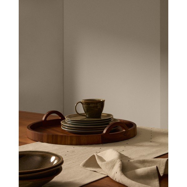 Szürke kerámia bögre Coval – Kave Home-image-1