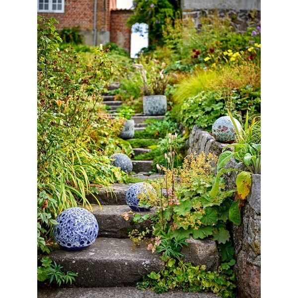 Terrakotta kerti dekorációs golyó Reese – Bloomingville-image-1