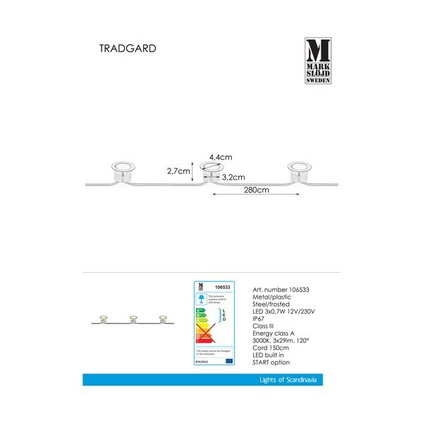 Tradgard spotlámpa - Markslöjd-image-1