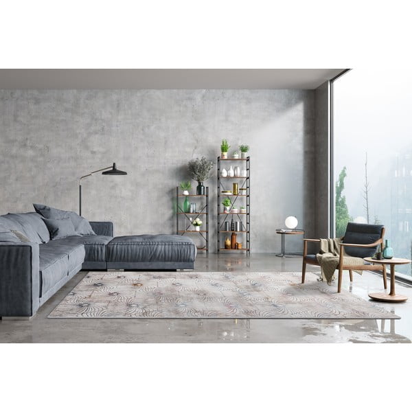 Világosszürke szőnyeg 200x300 cm Simp – FD-image-1