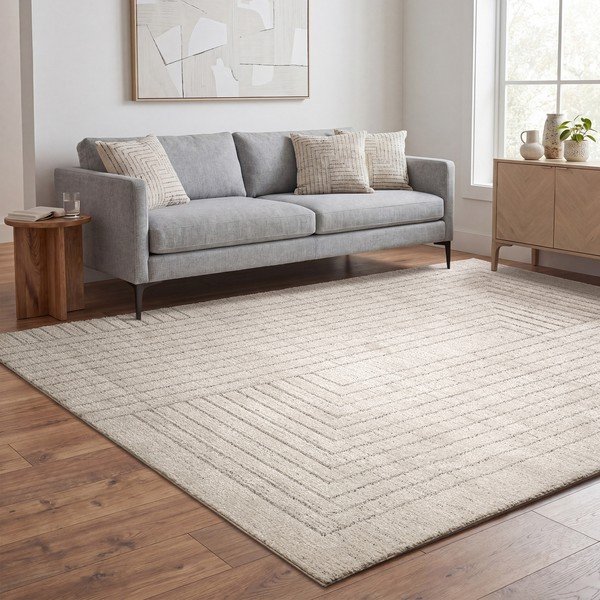 Krémszínű szőnyeg 200x275 cm Oslo – Asiatic Carpets-image-3