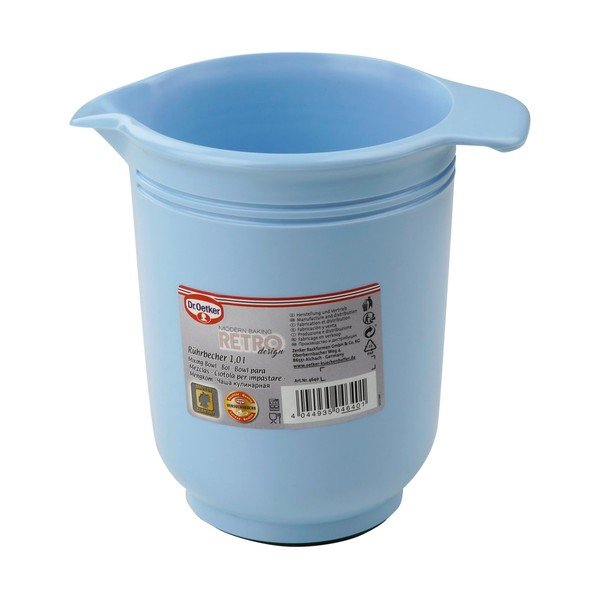 Kék edény kiöntővel, ø 11 cm - Dr. Oetker-image-1
