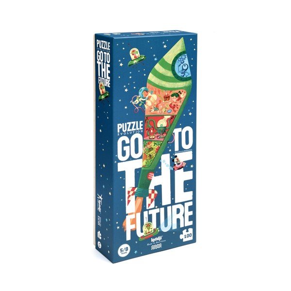 'Utazás a jövőbe' puzzle, 100 db-os - Londji