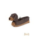 Sötétbarna textil játéktároló kosár 59x16x23 cm Sparky – Lorena Canals