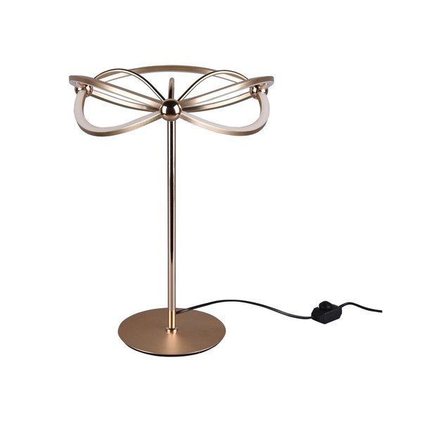 Sárgaréz színű LED dimmelhető asztali lámpa (magasság 50 cm) Charivari – Trio