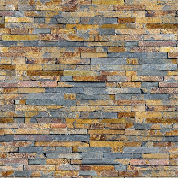 Recycled Natural Wood falmatrica, 40 x 40 cm - Ambiance-image-2