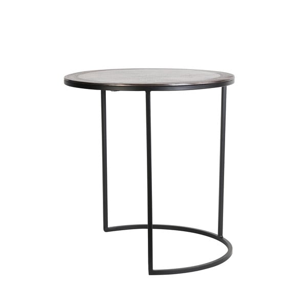 Fém kerek tárolóasztal szett 2 db-os ø 50 cm Talca – Light & Living-image-3