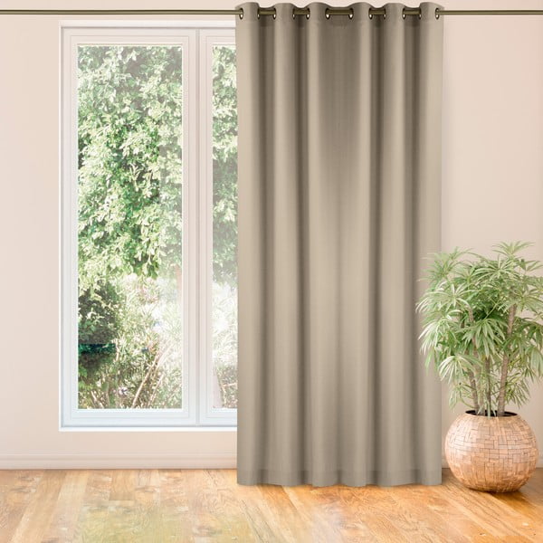 Bézs függöny 220x270 cm Carmena – Homede-image-1