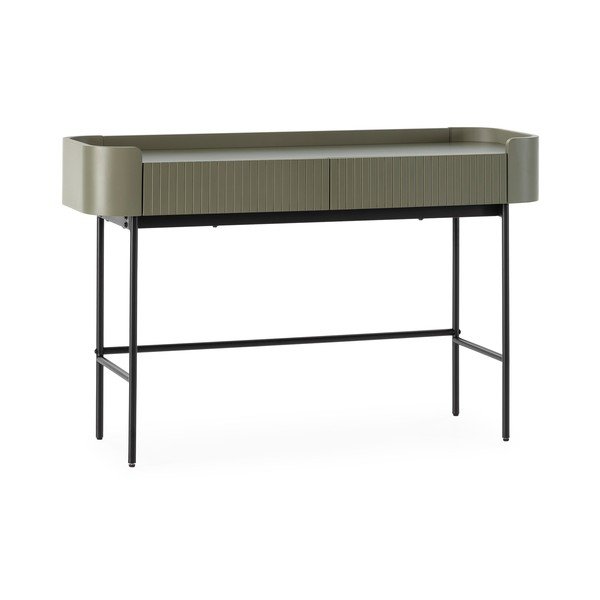 Khaki konzolasztal 40x120 cm Willa – MOME-image-3