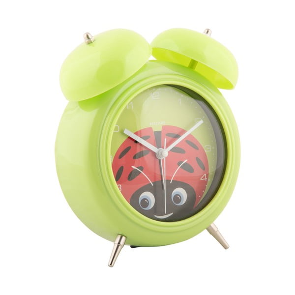 Gyerek ébresztőóra ø 15 cm Peekaboo Ladybug – Karlsson-image-3